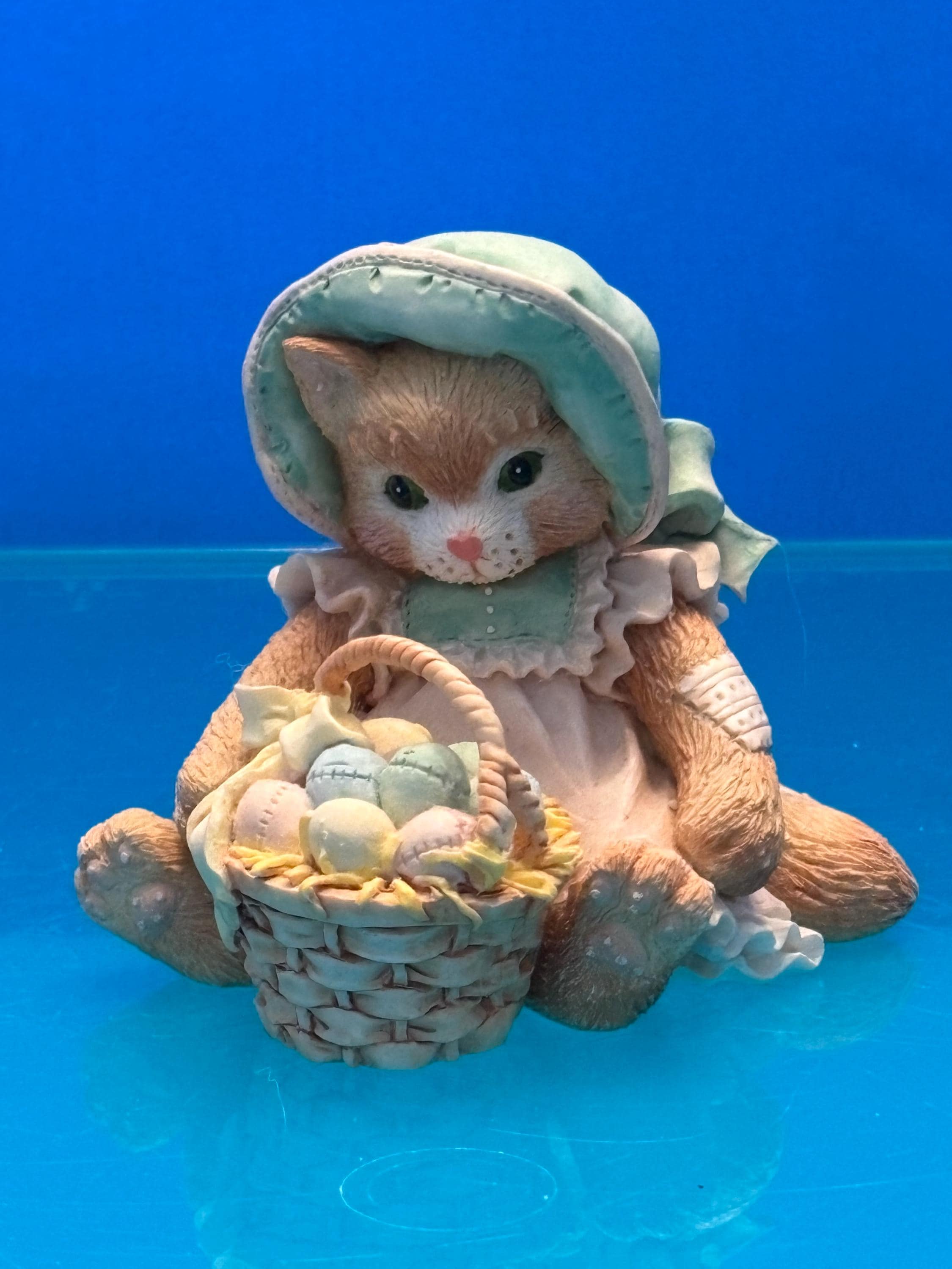 Vintage Calico Kitten Figurines - Etsy