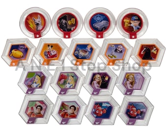 Discos de poder Disney Infinity Serie 1 Lote de 17 - Sueltos