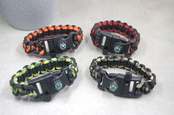 Child Survival Paracord Bracelet – Fun, Tough & Ready for Adventure!