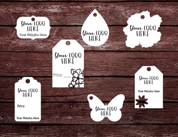 Custom Logo Price Tags, Personalized Hang Tags