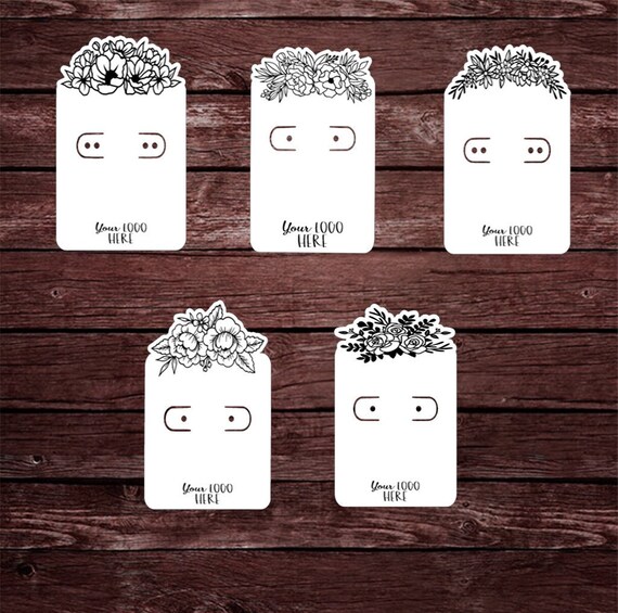 Custom Earring Cards Order
