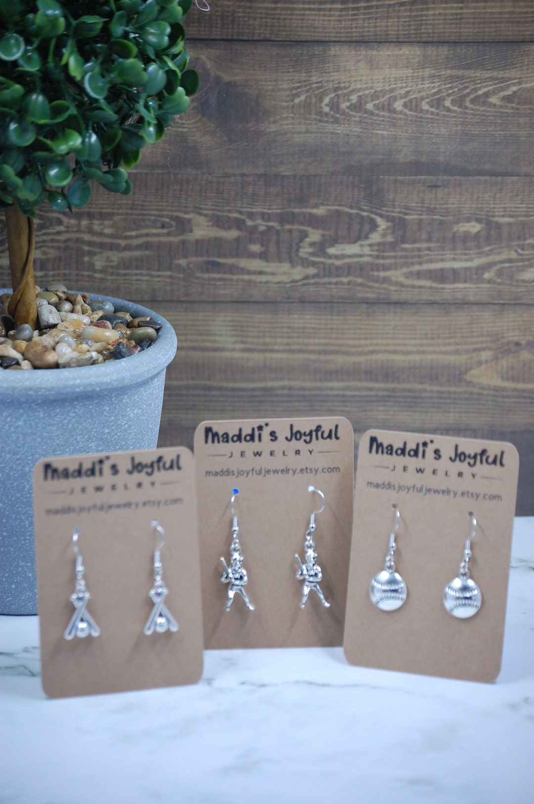 Baseball Earrings Softball Earrings Softball Team Gift Softball Jewelry