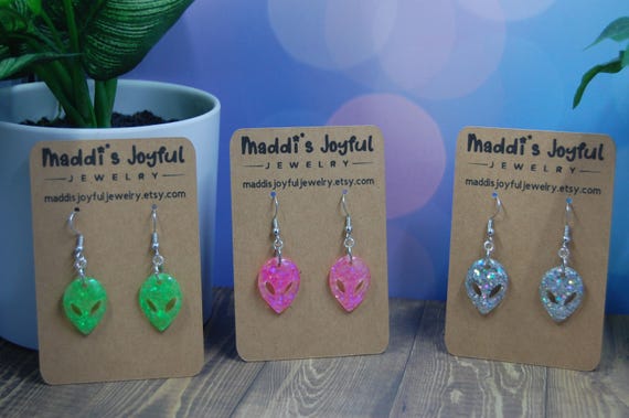 Alien Earrings: Fun Space Jewelry
