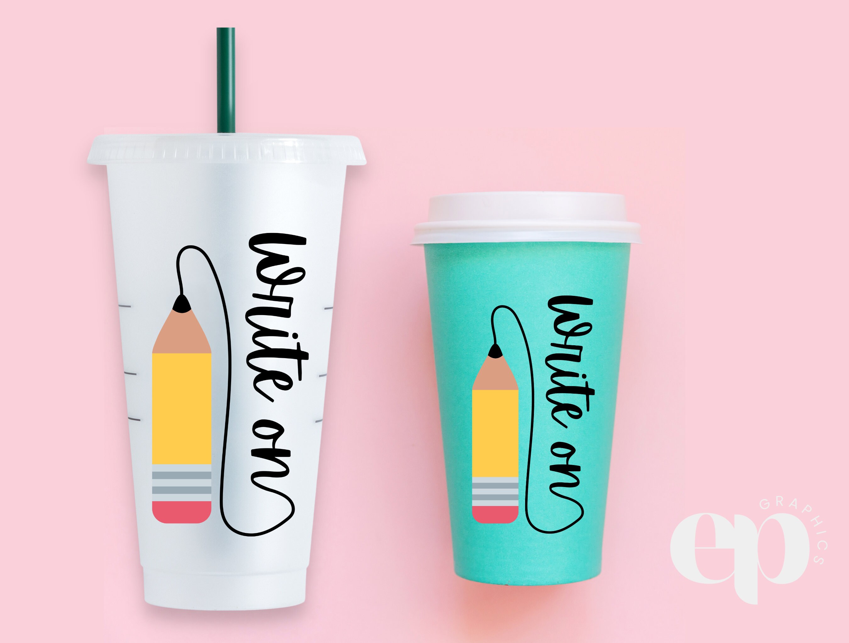 Write on Pencil SVG Teacher Gift SVG Teacher Appreciation Etsy