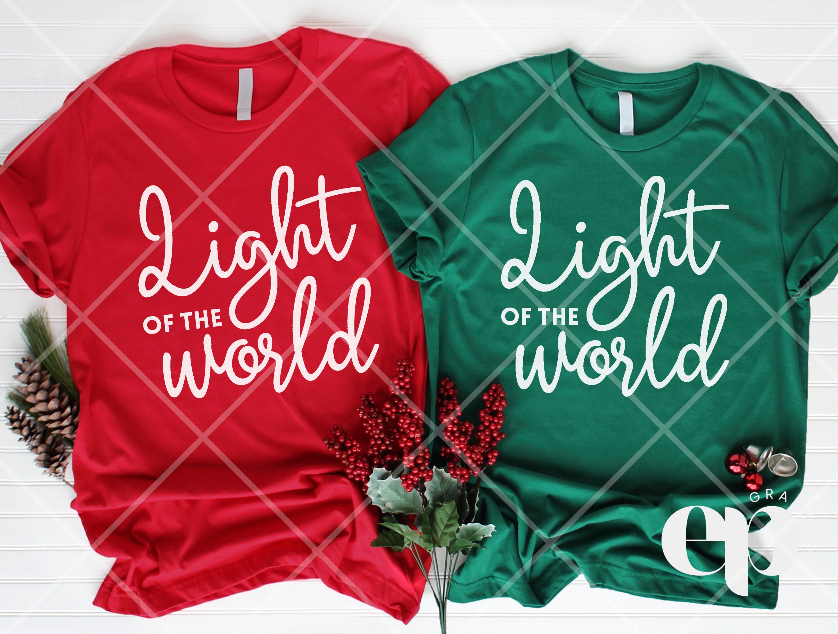 Light of the World SVG Christian Christmas SVG Christmas - Etsy