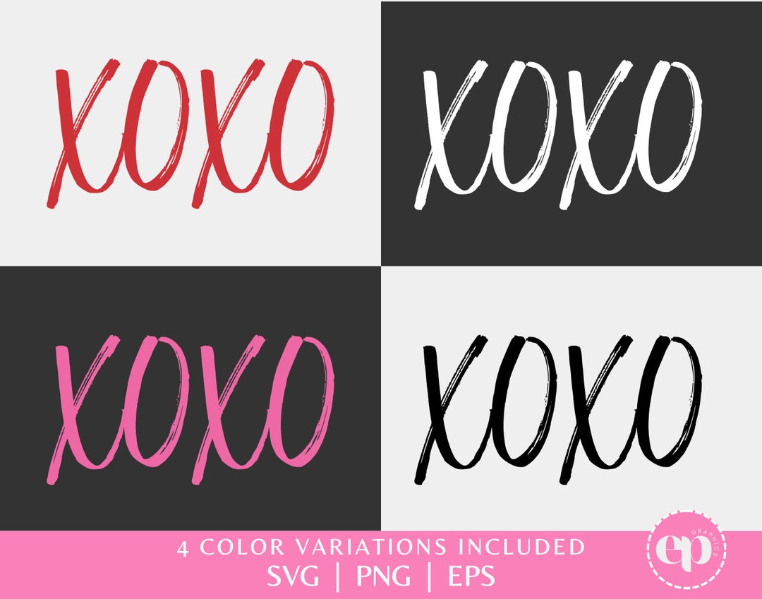 XOXO SVG | Valentines Day Svg | XOXO Png | Valentine Svg for Cricut ...