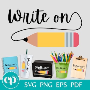 Écrire sur SVG | Professeur SVG | Cadeau pour la rentrée des classes | Appréciation de l'enseignant | Décoration de salle de classe | Téléchargement instantané | Conception imprimable | Cricut