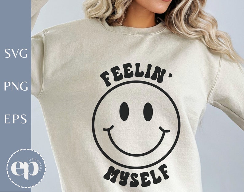 Smiley Face SVG Bundle | Motivational SVG Bundle | Retro Happy Face Png ...