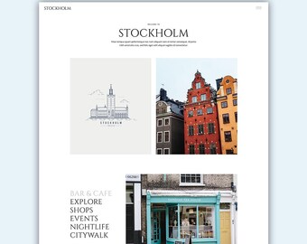 Stadtführer & Lifestyle | Minimal, Sauber | Frauen und Reisen | E-Kommerz Multi-Conzip WordPress Theme