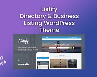 Listify - Directory & Business Listing WordPress Theme - Best WordPress Directory Premium Theme