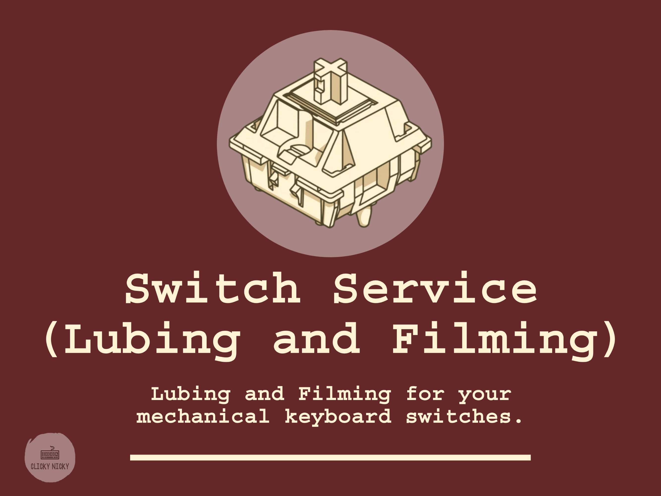 Switch Lubing and Filming Service Etsy