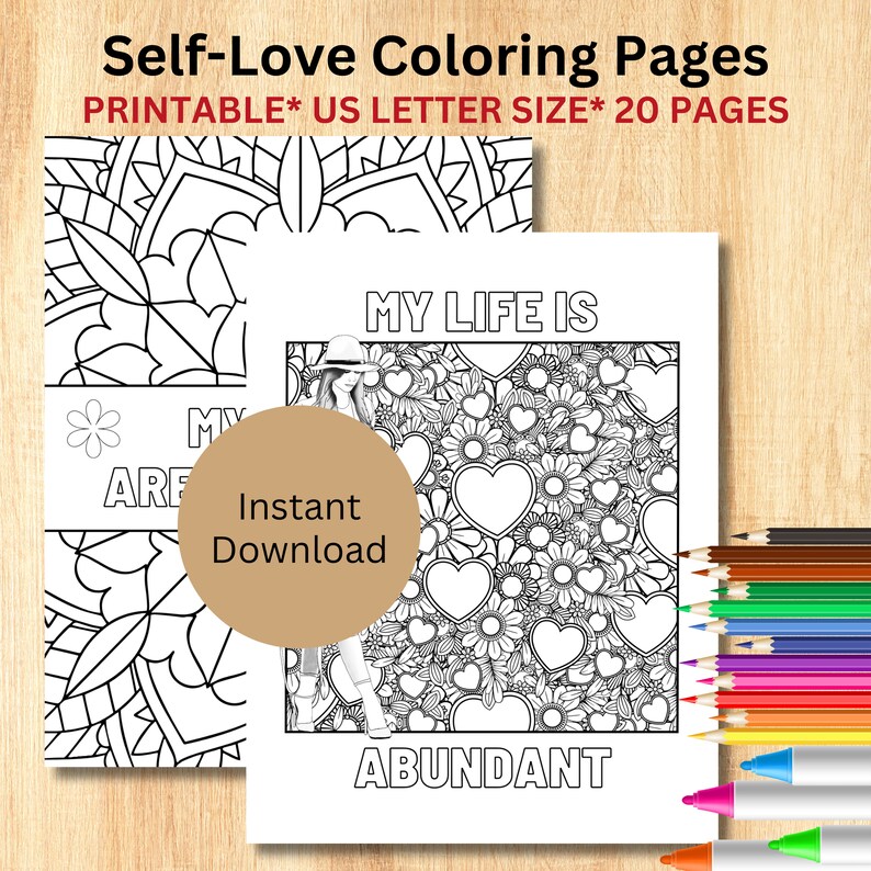 Self love Adult Coloring Pages - Il 794xN.5840946889 D89g 