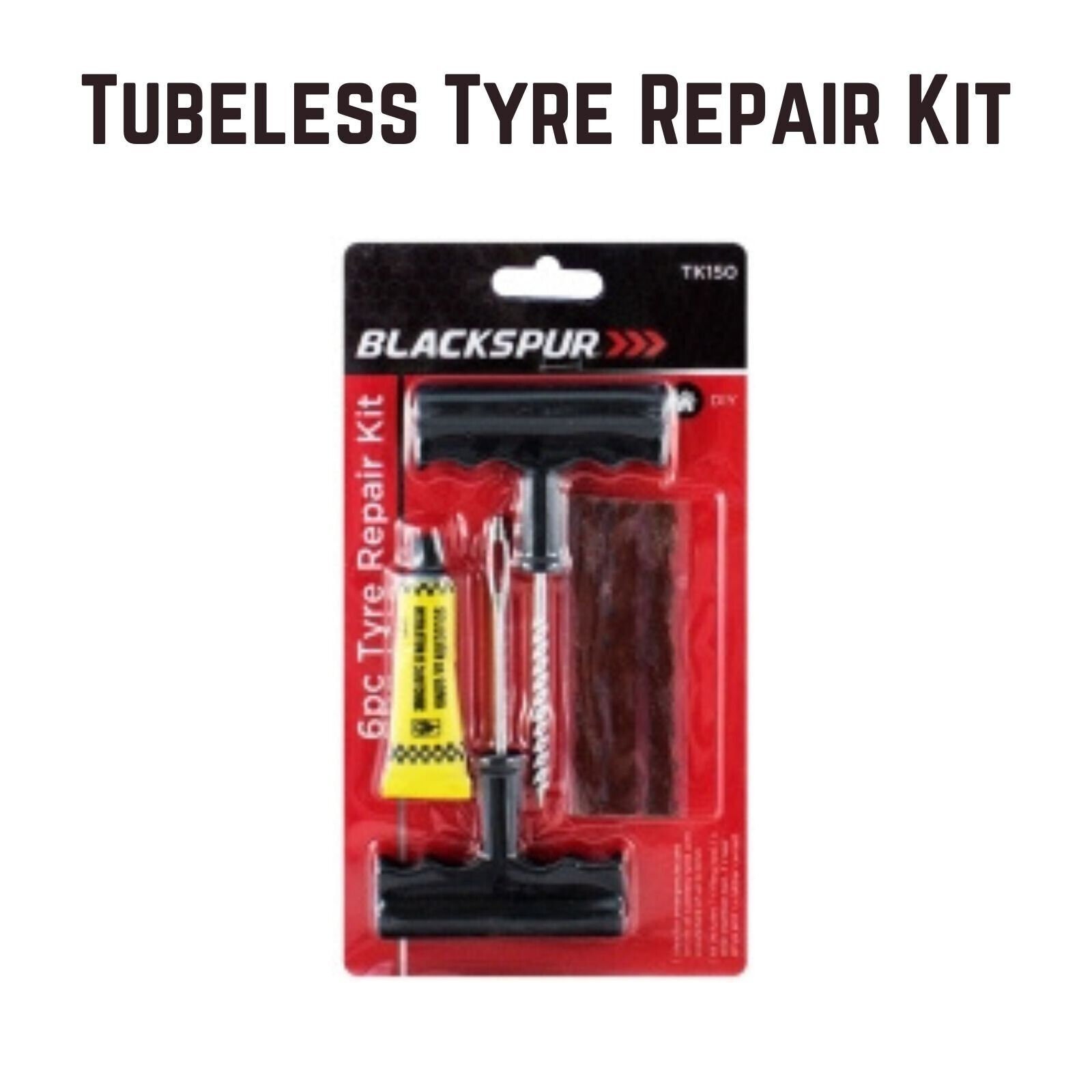 Tire Repair Kit - Rustin - Bicycle - 14 Piece Glue Key Rustin Puncture