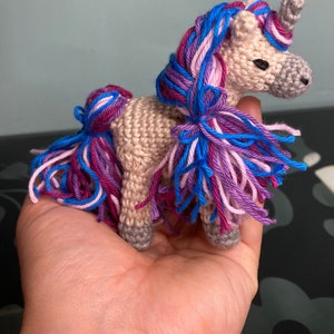 Horse or Unicorn PATTERN Amigurumi Crochet image 4