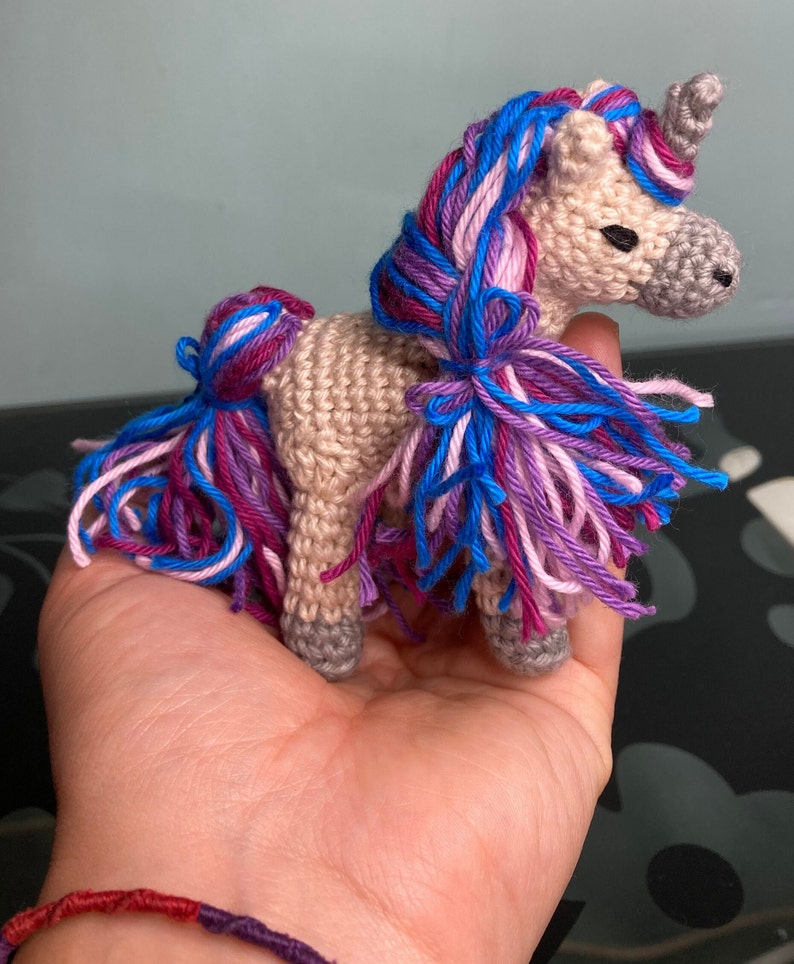 Horse or Unicorn PATTERN Amigurumi Crochet image 4