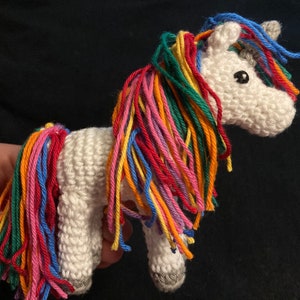 Horse or Unicorn PATTERN Amigurumi Crochet image 2
