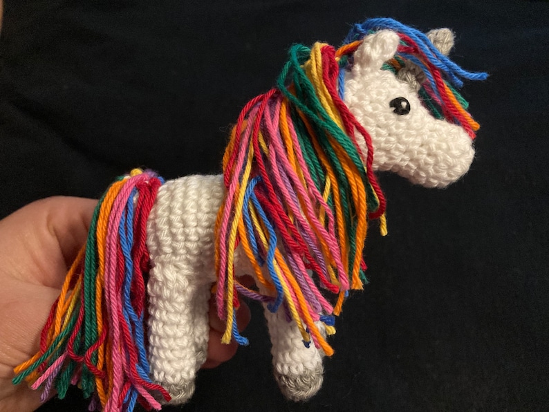 Horse or Unicorn PATTERN Amigurumi Crochet image 2