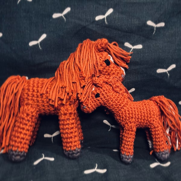 Horse or Unicorn PATTERN - Amigurumi Crochet