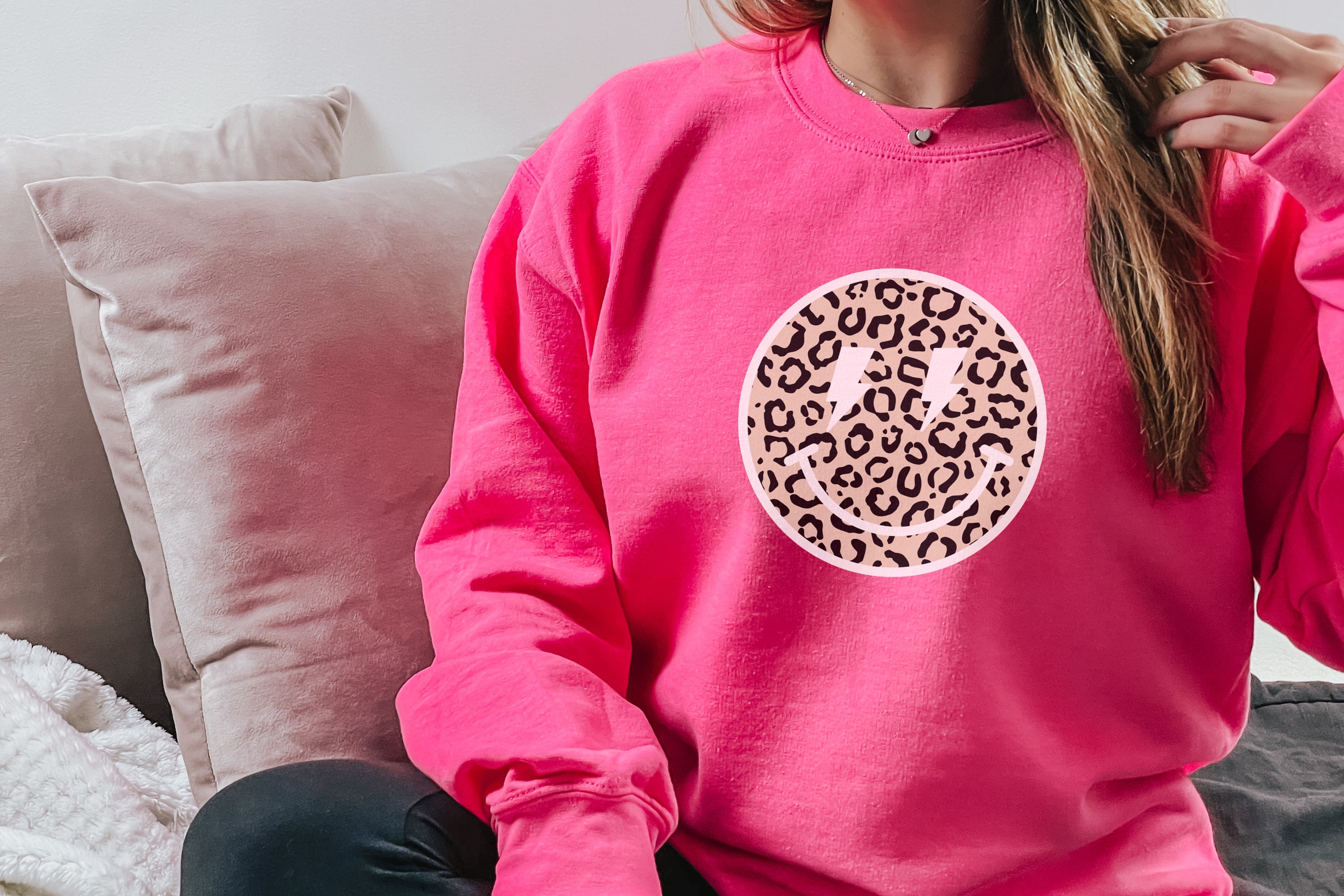 womens leopard sweatshirt