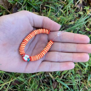 Sweet Apple - Clay Bead Bracelet (Heishi Beads)