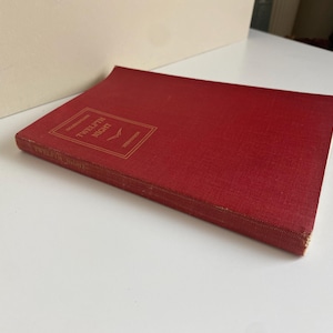 Antique Book: Twelfth Night by William Shakespeare