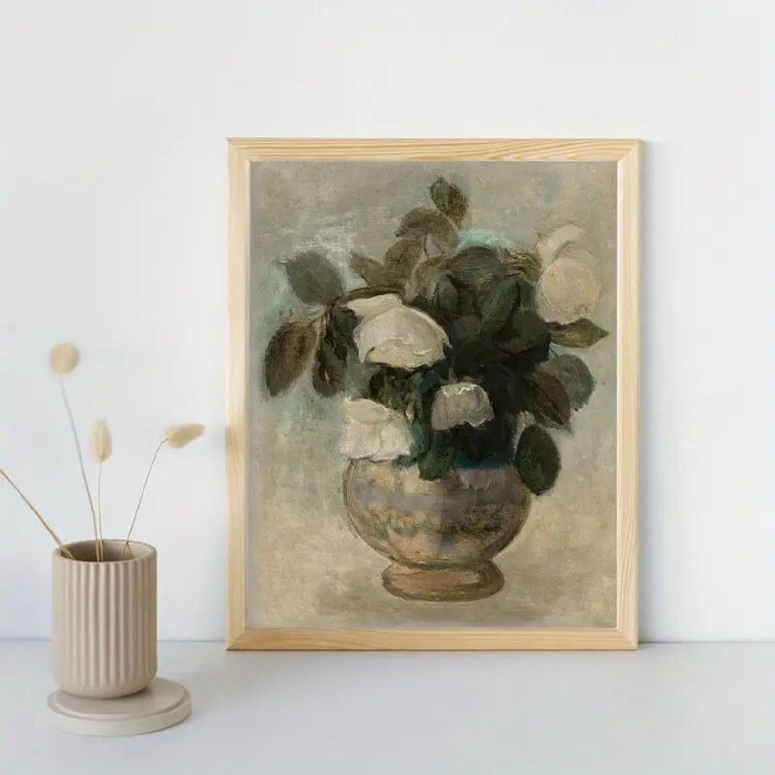 9pcs Vintage Wall Art Painting Set Vintage Floral Wall Art Etsy