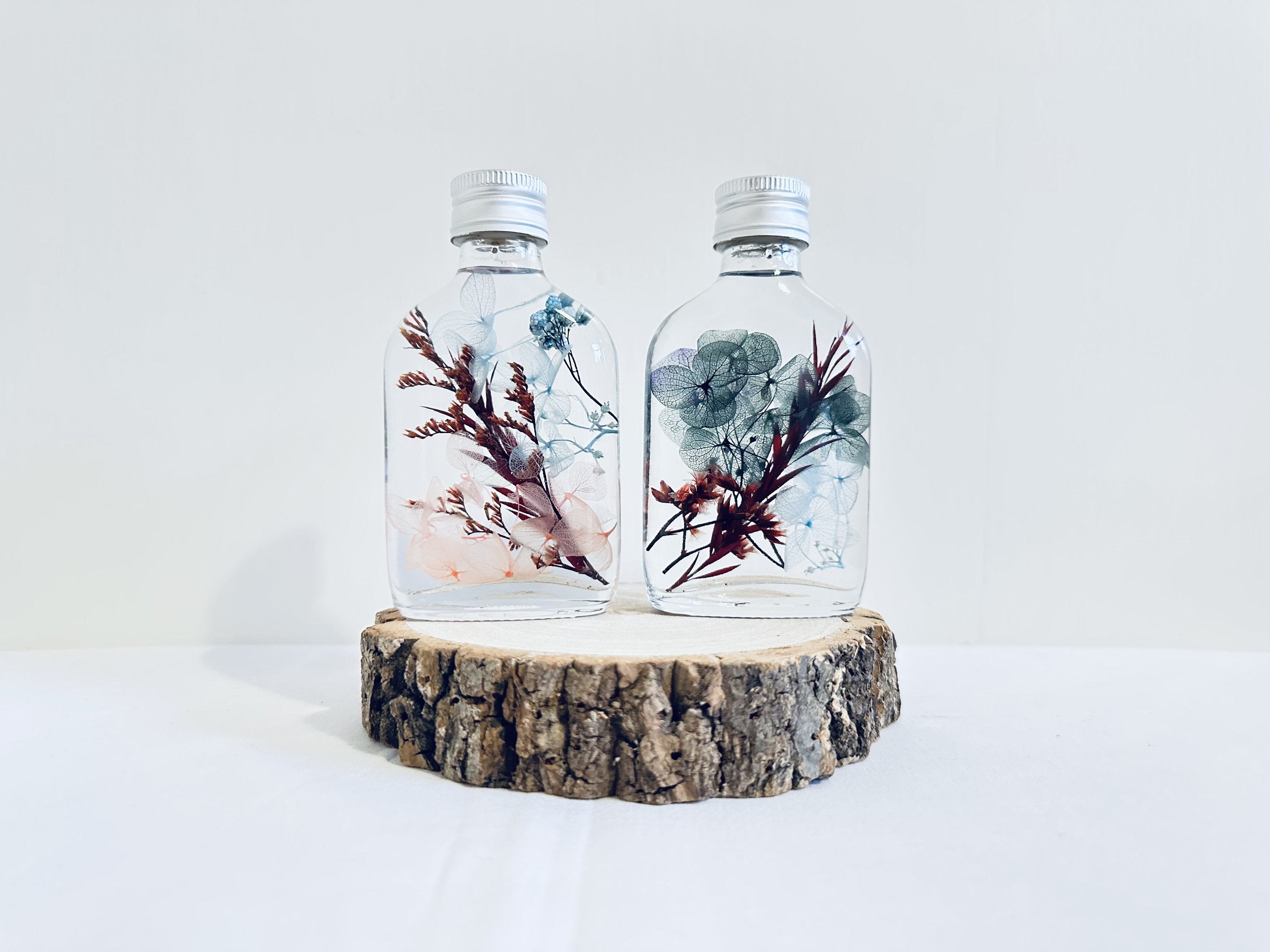 The Poetic Garden Herbarium Bottle Dried Flowers Flower Etsy UK