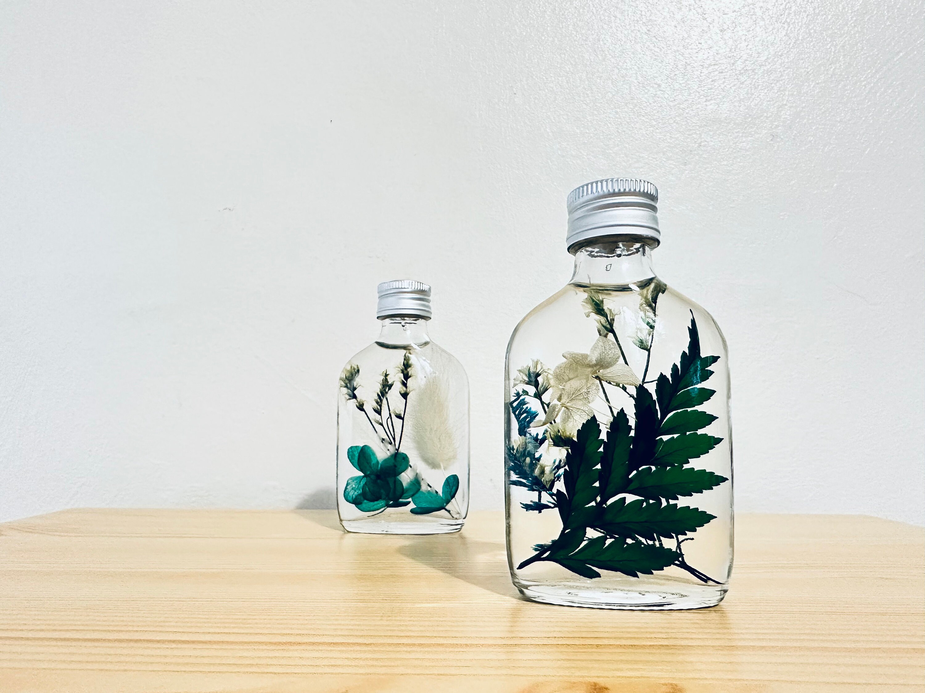 The Poetic Garden Herbarium Bottle Dried Flowers Flower Etsy UK