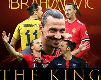 ZLATAN IBRAHIMOVIC | photo PNG | Printable t-shirt design | Soccer | Instant download and ready to print