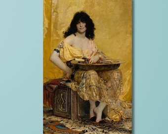 サロメ 黄色のサロメ アンリ・ルニョー 1870年 絨毯 絵画 ポスター