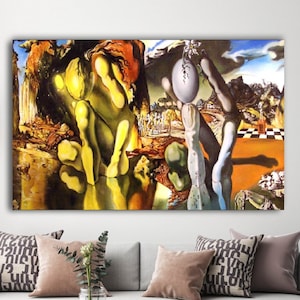 Salvador Dali, Metamorphosis, of Narcissus, Dali canvas, living home decor, ofis decor, Dali print art,canvas wall art,Salvador Dali art,