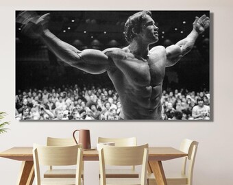 Arnold Schwarzenegger,American, athlete and actor,Arnold Poster,Arnold Art,Arnold Poster,Large Canvas Wall Art