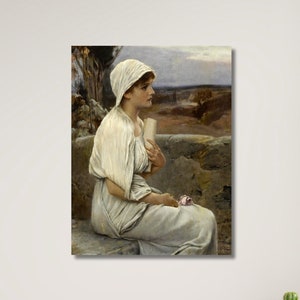 Alfred Seifert, (1850-1901), Hypatia, Alfred Seifert art, Hypatia poster, Hypatia decor, canvas wall art, ready to hang, home decor,