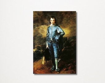 トーマス・ゲインズバラ作「青い少年」、1770年頃 イギリスの肖像画