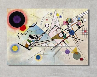 コンポジション8 キャンバスウォールアート/ワシリー
