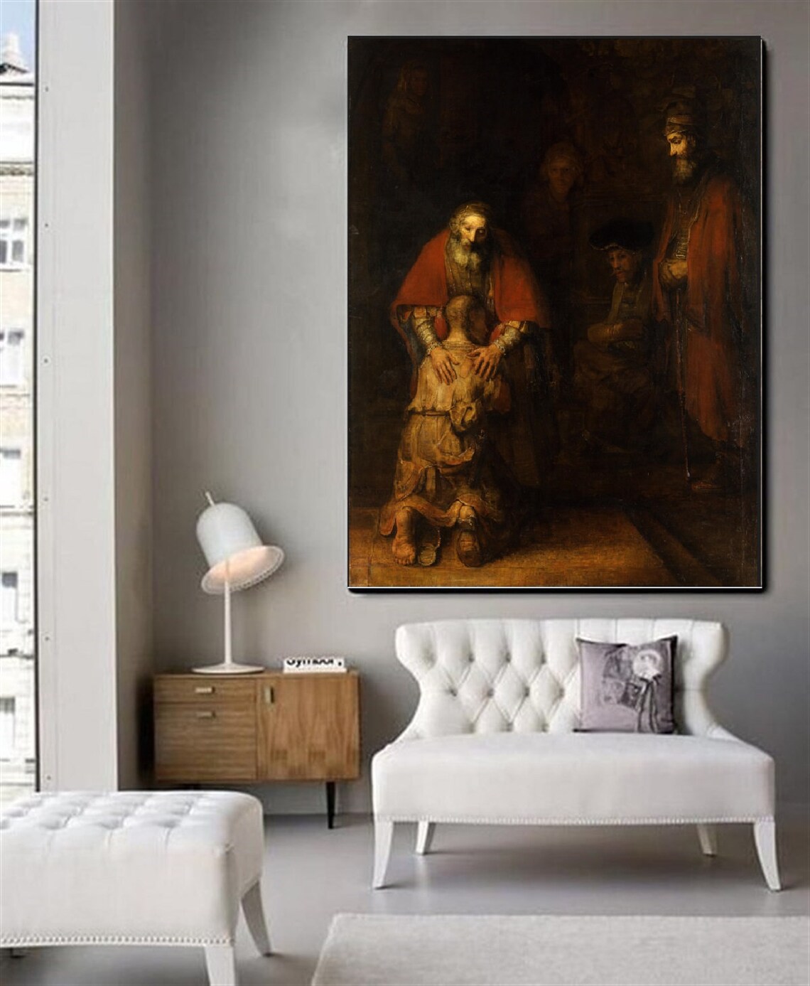 Rembrandt the Return, of the Prodigal Son 1663 ,the Return Decor,modern ...