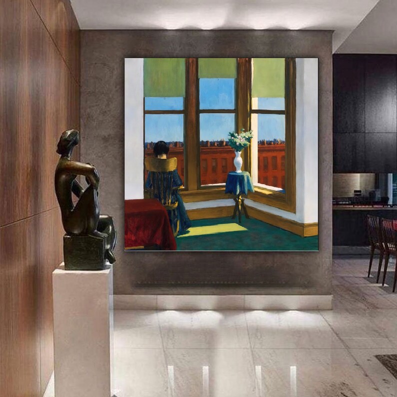 Edward Hopper Room in Brooklyn 1932edward Hopper Artedward Etsy