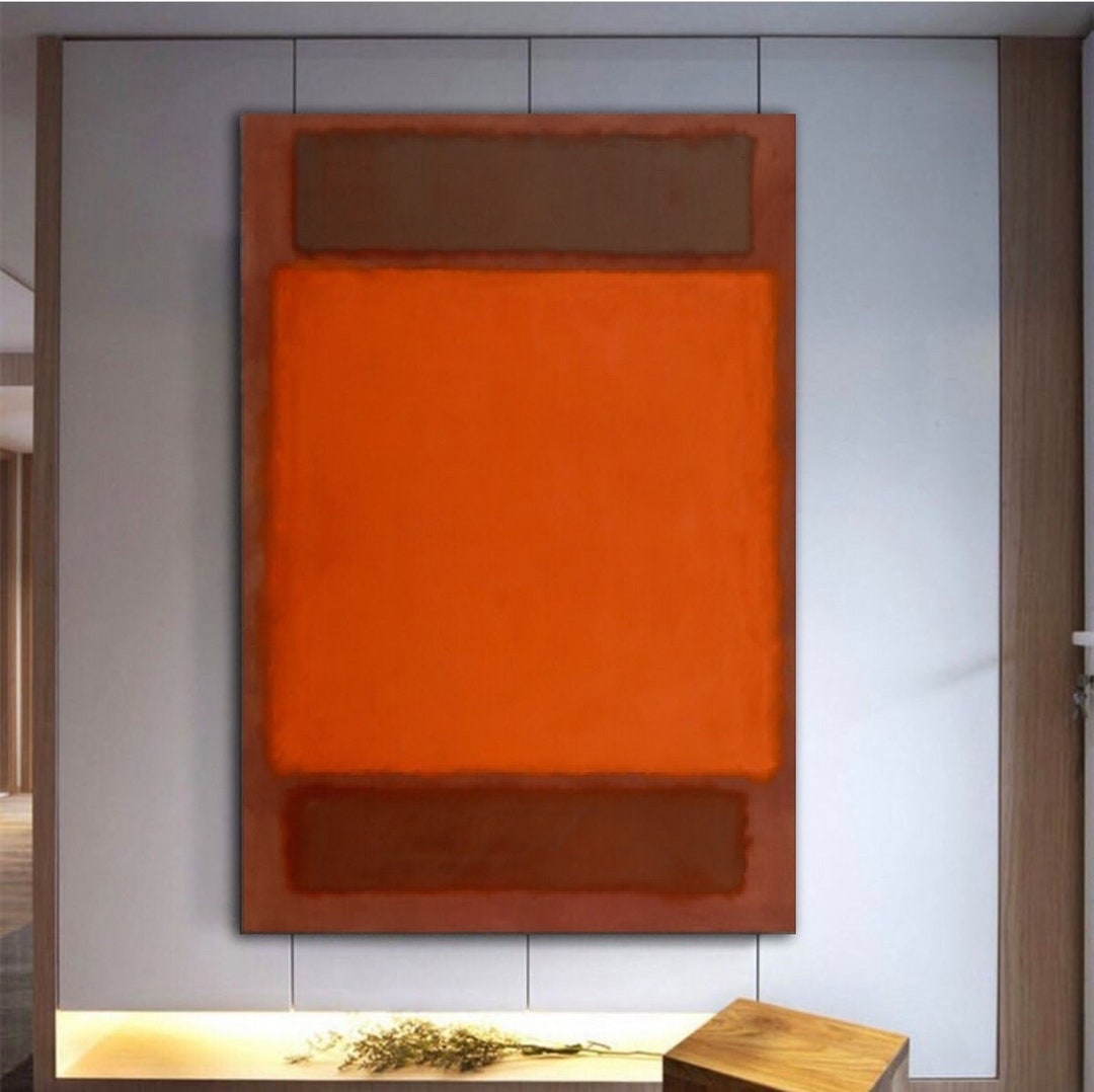 Rothko Painting, Rothko Wall Art, Mark Rothko Canvas, Rothko Abstract ...