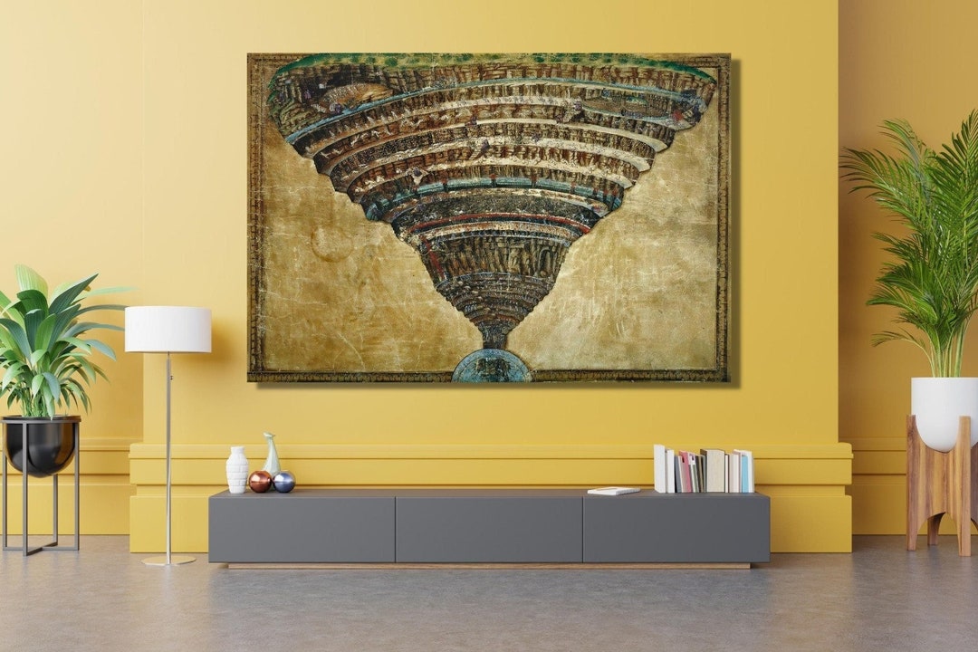 The Abyss of Hell, Sandro Botticelli,abyss Hell Decor, Sandro