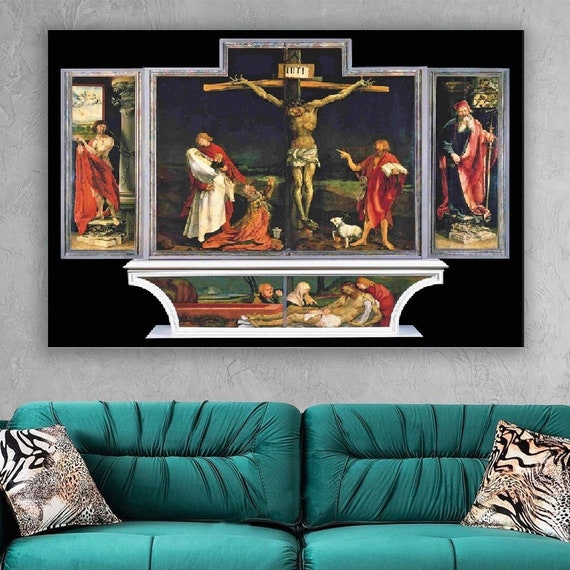 マティアス グリューネヴァルト アイゼンハイムの祭壇画、リビング