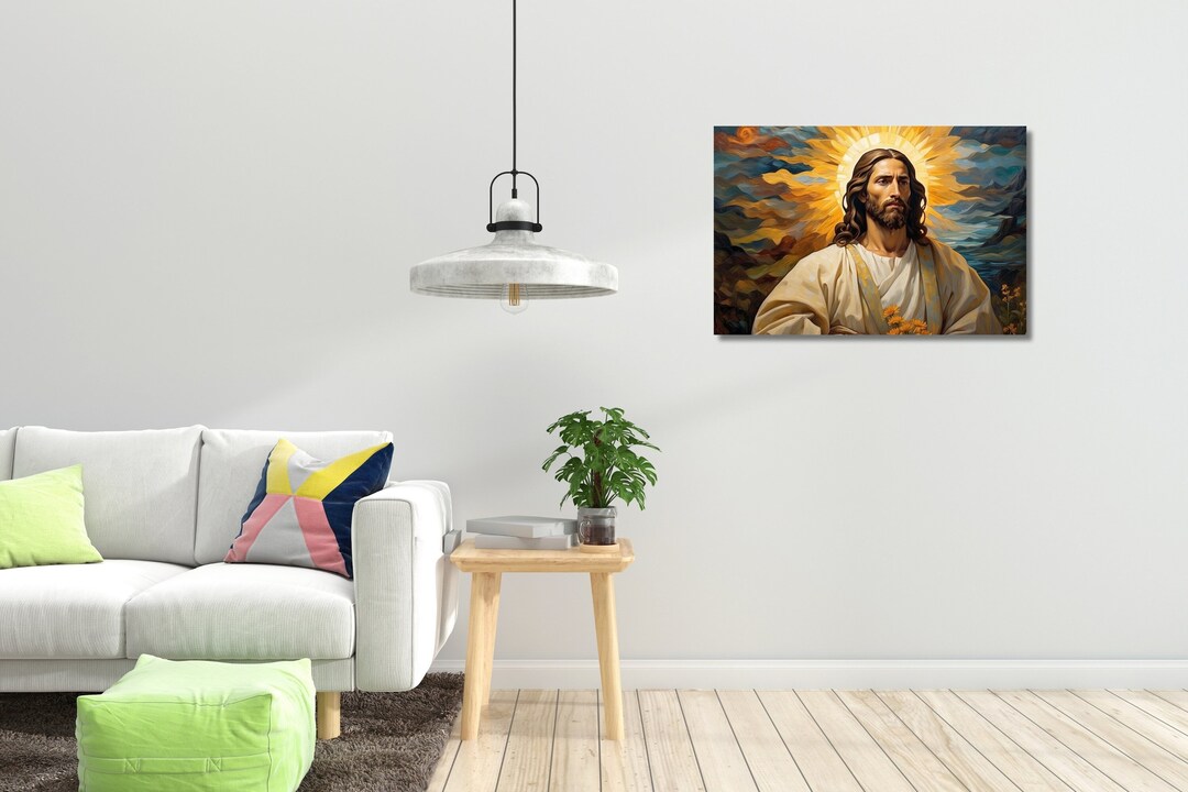 Jesus Christ, Jesus Wall Art, Jesus Christ Decor, Jesus Christ Poster ...