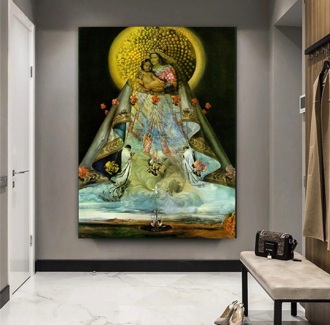 値下げ　サルバドール・ダリ　グアダルーペの聖母マリア？　279／300 il_fullxfull.4309487908_4396.jpg