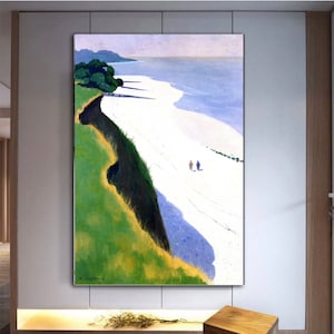 La playa blanca, Felix Vallotton, 1913, póster de Felix Vallotton, arte de Felix Vallotton, arte mural con imágenes, decoración de sala de estar, impresión de arte clásico