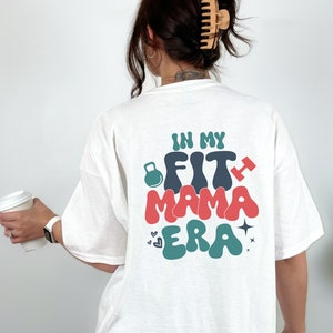 Fit Mama Tshirt, Lift Heavy Gym shirt, Weightlifting -shirt, Muscle Mommy, Pump Cover sweatshirt, Workout Hoodie, Oversized Gym Mom Shirt