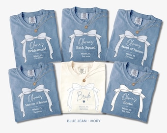 Matching Wedding Shirt, Future Mrs Shirt, Bridal Party Comfort Colors Shirt, Bridesmaid Proposal Gift, Wedding Party Bachelorette Shirt