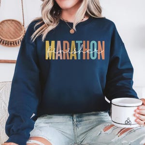 Marathon Finisher Sweatshirt , Marathon Runner Gift, 26.2 Marathon Running Sweater, Marathon Runner Gift for Her or Him, Gift for runner
