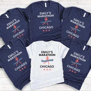 Custom Chicago Marathon Crew, Chicago Marathon Shirt, Marathon Support Crew, Marathon Gift, Marathon Sweatshirt, Marathon Supporter shirts