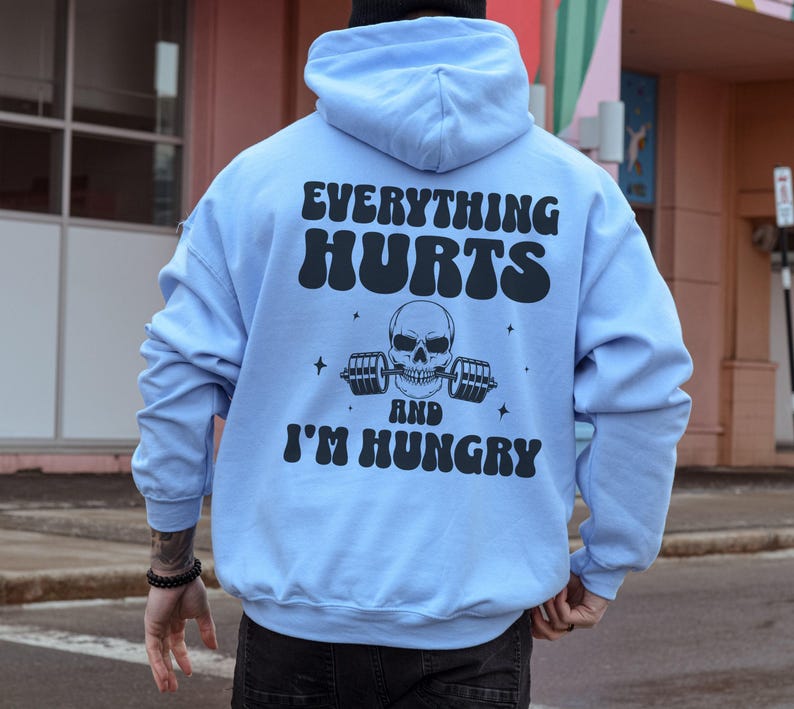 Pump Cover Men, Gym Hoodie, Workout shirt for men, Gym tshirt, Weight Lifting Gift, Workout shirt, Lifting shirt, Powerlifting, crossfit image 2