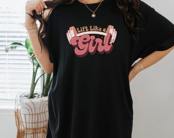 Muscle Mommy Pump Cover Gym Shirt, Oversized Shirt for Workout, Comfort Colors Workout Tee, Gift for Gym Rat, Funny Gym Gift for Girlfriend