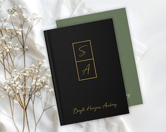 Custom Notebook, Personalized Text Notebook, Custom Journal, Custom Book with Own Text, Custom Text Book Personalized Gift Hardcover Journal
